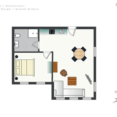 Ostküste - Steigel Design Apartment Ostseebad Heringsdorf